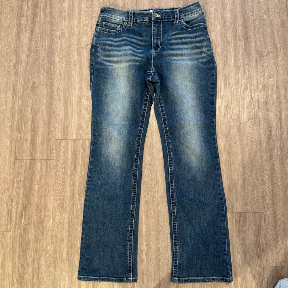 Est. 1946 Classic Denim Western Bootcut Mid Rise Women's Size 12